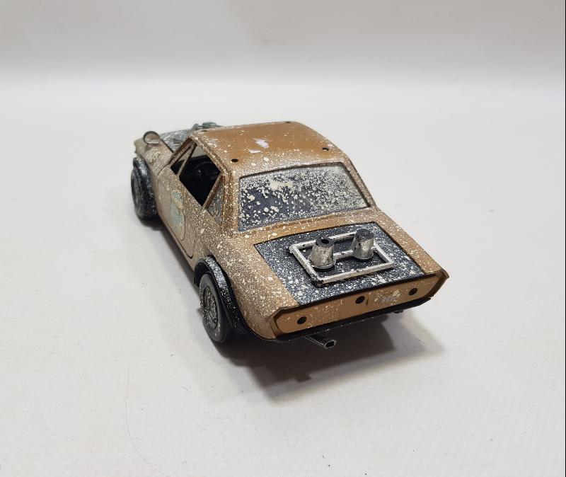 ANTİKA OYUNCAK: İTALYAN MALI LANCIA FULVIA MAKET ARABA