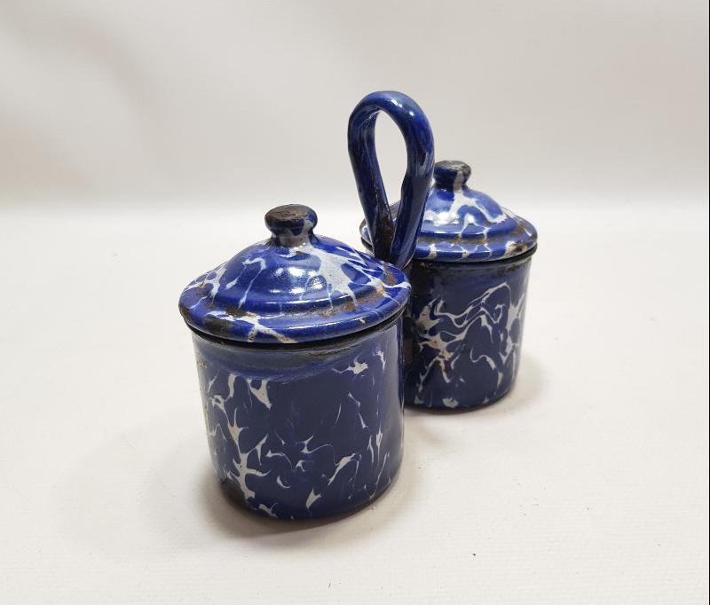 KAHVE KÜLTÜRÜ: OSMANLI DÖNEMİ EMAYE ŞEKER VE KAHVE KUTUSU