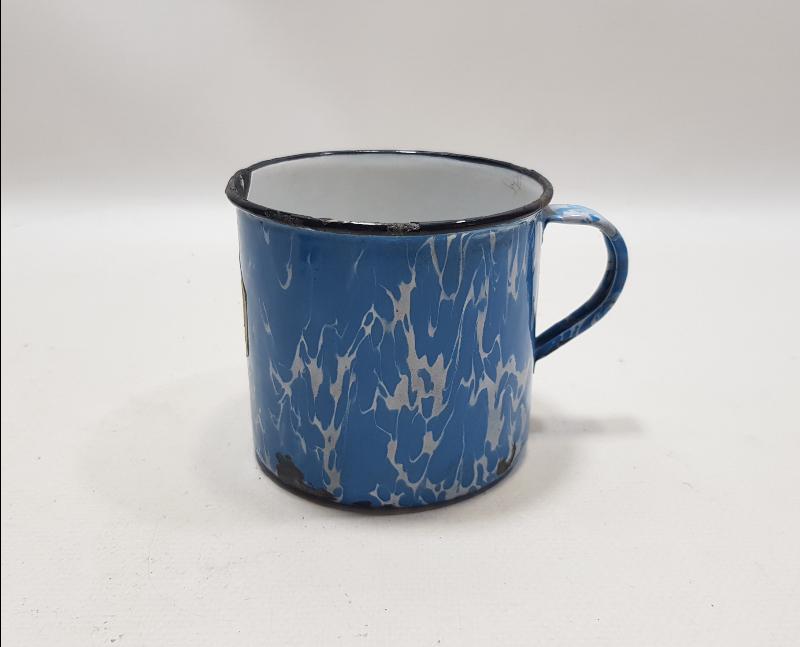 OSMANLI DÖNEMİ KALE MARQUE DEPOSEE EMAYE SU BARDAĞI