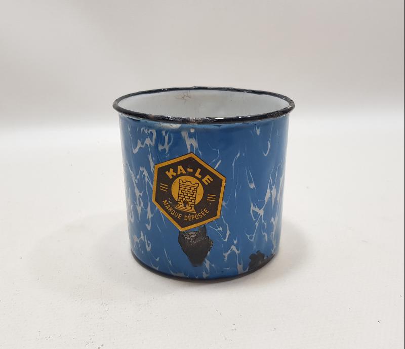 OSMANLI DÖNEMİ KALE MARQUE DEPOSEE EMAYE SU BARDAĞI