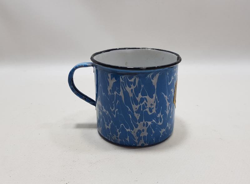 OSMANLI DÖNEMİ KALE MARQUE DEPOSEE EMAYE SU BARDAĞI