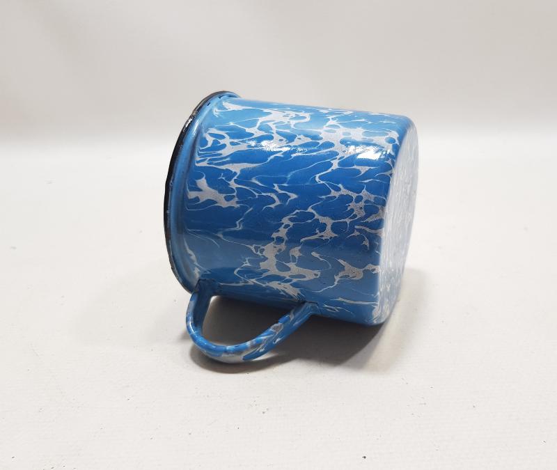 OSMANLI DÖNEMİ KALE MARQUE DEPOSEE EMAYE SU BARDAĞI