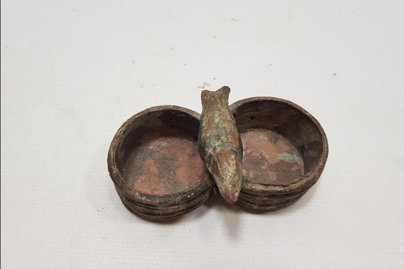 OSMANLI DÖNEMİ KUŞ APLİKLİ ÇOK NADİR ÇANAKKALE BAHARATLIK