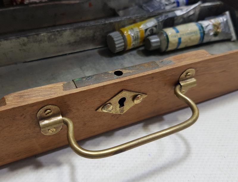 OSMANLI DÖNEMİ RESSAM ÇANTASI