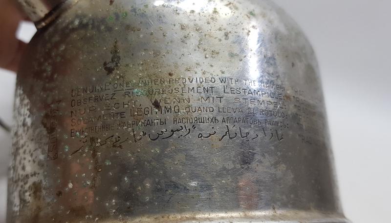 OSMANLICA YAZILI RADIUS MARKA LÖKÜS