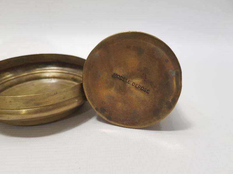 OSMANLICA YAZILI VE MEŞRUTİYET BAYRAKLI ÇOK NADİR KAMİNETO