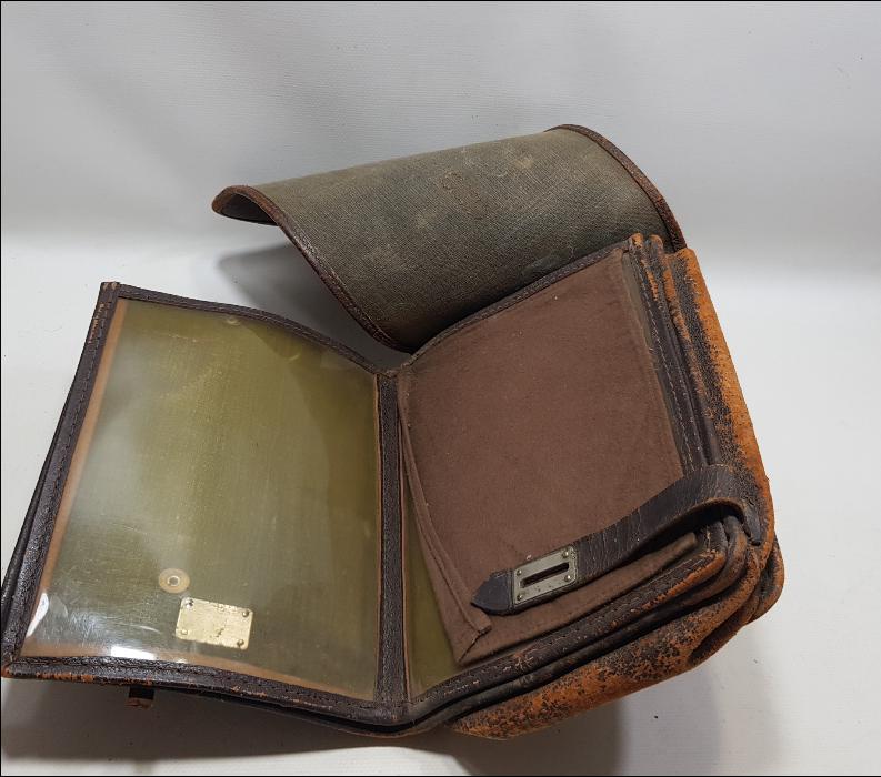 1. DÜNYA SAVAŞI ÇOK NADİR SUBAY HARİTA ÇANTASI 