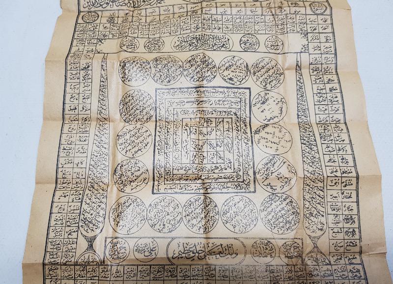 1. DÜNYA SAVAŞI DÖNEMİ 1916 TARİHLİ ASKER HİLYEİ ŞERİFİ 