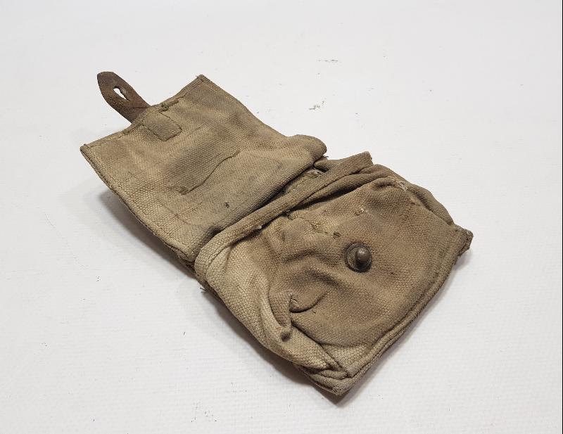 1. DÜNYA SAVAŞI DÖNEMİ YEDEK MÜHİMMAT ÇANTASI