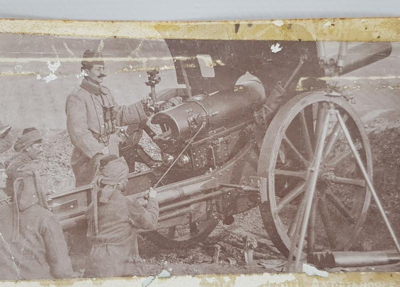 BALKAN SAVAŞI EDİRNE MÜDAFASI TÜRK TOPÇULARI ORJİNAL FOTOĞRAF