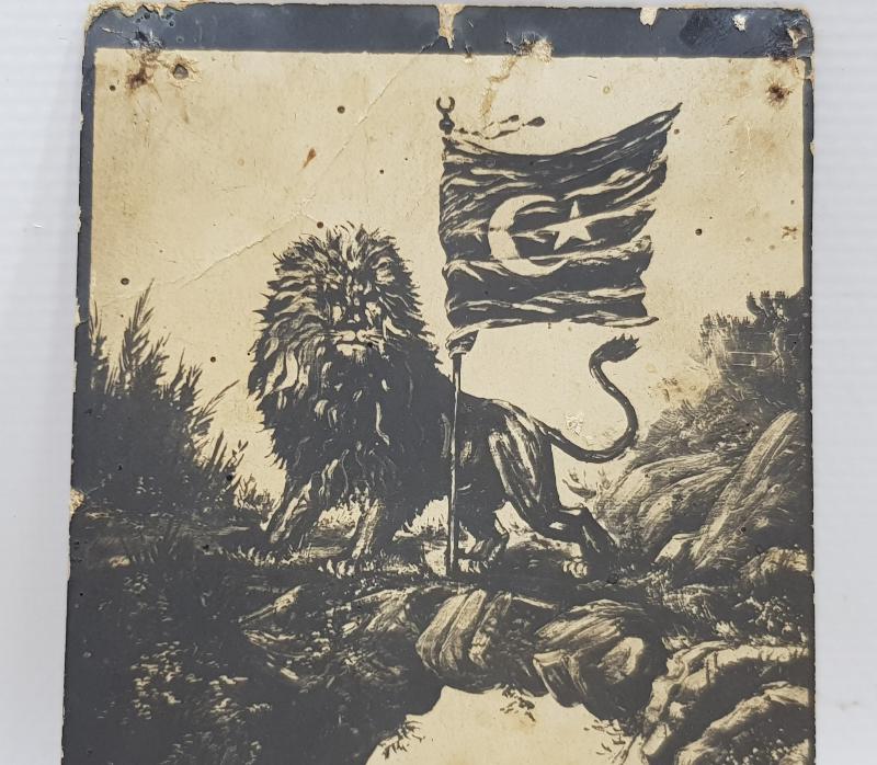 KURTULUŞ SAVAŞI SERİSİ OSMANLICA YAZILI PROPAGANDA KARTPOSTAL