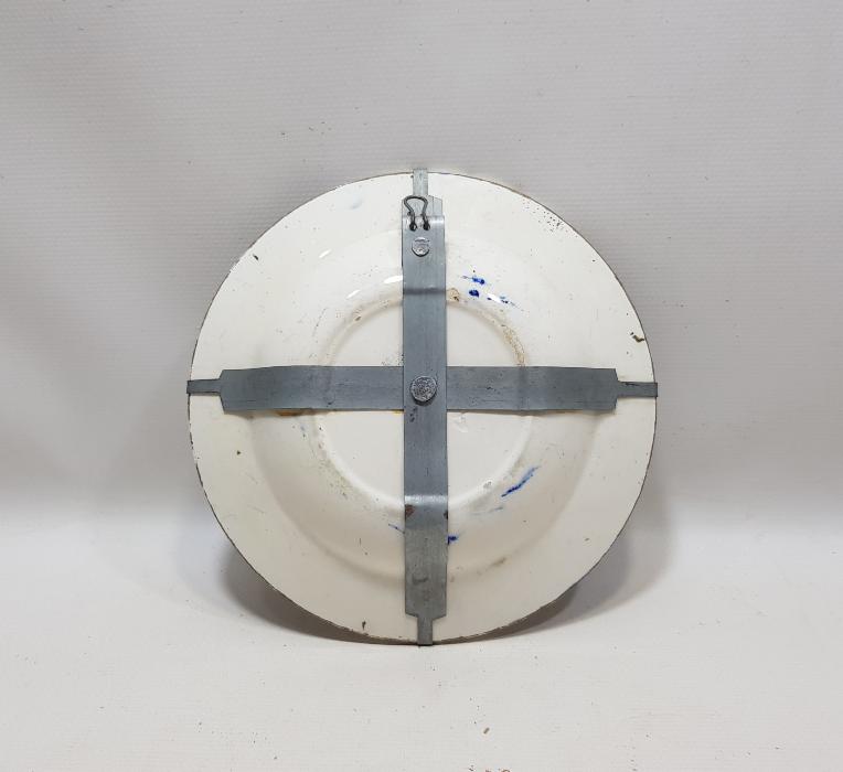 OSMANLI DÖNEMİ ÇİÇEKLİ PORSELEN TABAK