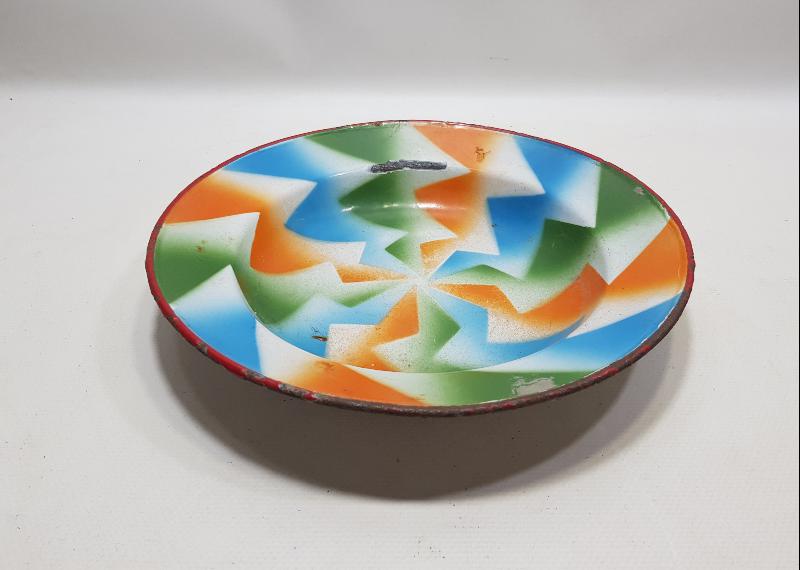 OSMANLI DÖNEMİ EMAYE TABAK