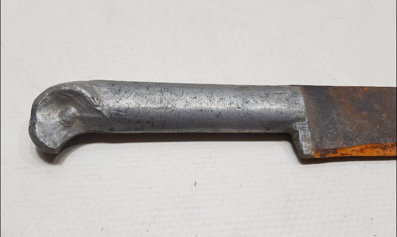 OSMANLI DÖNEMİ KARTAL BAŞI SAPLI SALDIRMA BIÇAK