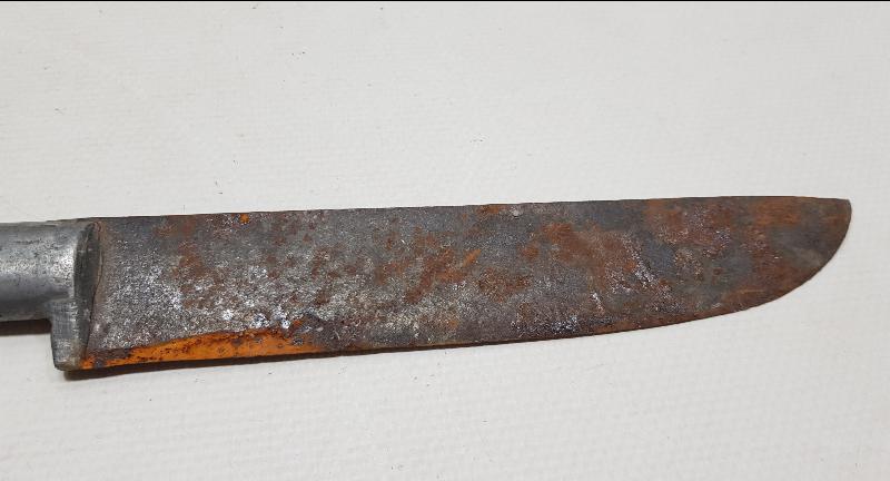 OSMANLI DÖNEMİ KARTAL BAŞI SAPLI SALDIRMA BIÇAK