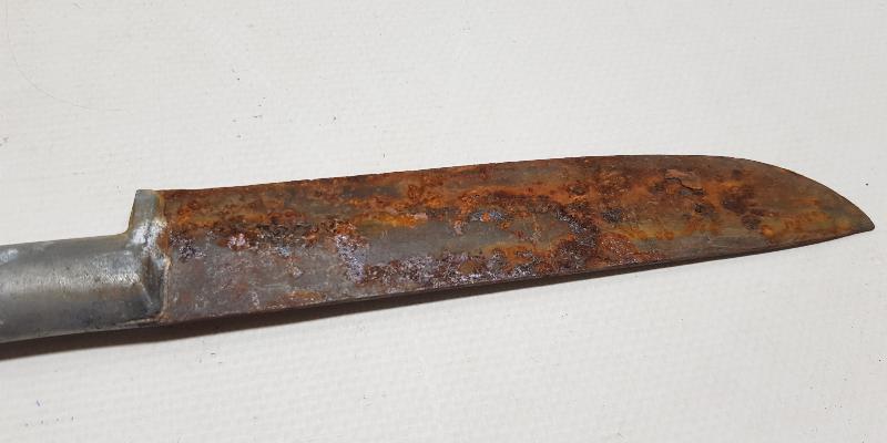 OSMANLI DÖNEMİ KARTAL BAŞI SAPLI SALDIRMA BIÇAK