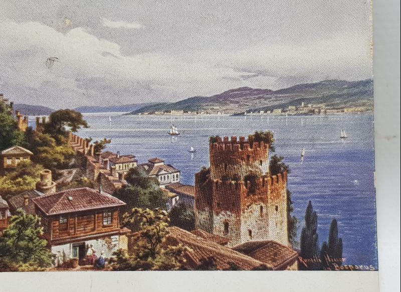 OSMANLI DÖNEMİ KARTPOSTAL: BOĞAZİÇİ VE RUMELİ HİSARI
