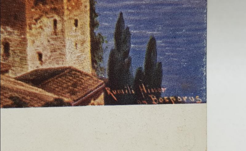 OSMANLI DÖNEMİ KARTPOSTAL: BOĞAZİÇİ VE RUMELİ HİSARI