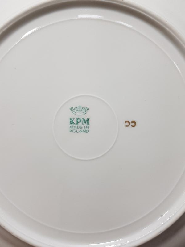 OSMANLI DÖNEMİ KPM PORSELEN 6 KİŞİLİK YEMEK TAKIMI