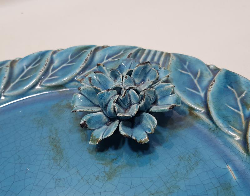 SANATÇI İŞİ BÜYÜK BOY SERAMİK TABAK