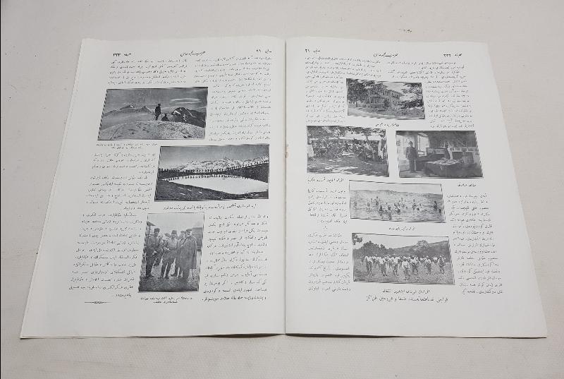 1. DÜNYA SAVAŞI HARP MECMUASI OSMANLICA DERGİ