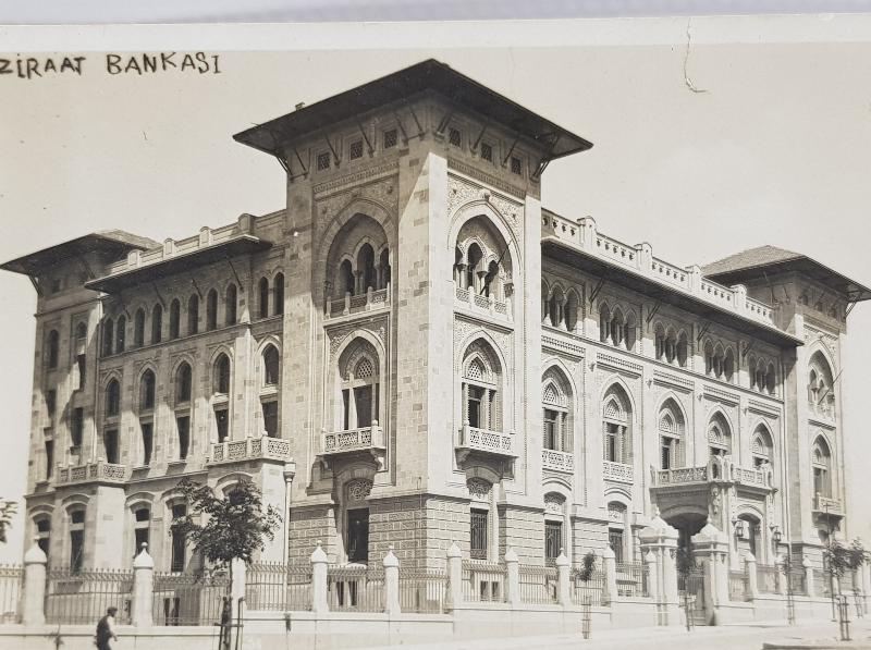 1930 ANKARA ZİRAAT BANKASI ORJİNAL FOTOĞRAF
