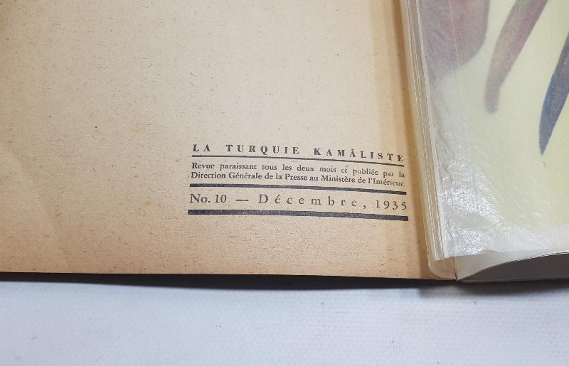 1935 LA TURQUIE KEMALISTE DERGİSİ - ÇOK NADİR 