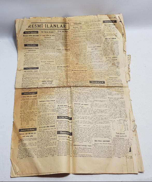 20 KASIM 1938 ULUS GAZETESİ - ATATÜRK'ÜN VEFAT HABERLERİ