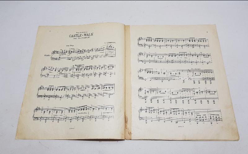 CONSTANTINOPLE S. CHRISTIDIS ONE STEP CASTLE WALK L. LEMPERS NOTA DERGİSİ