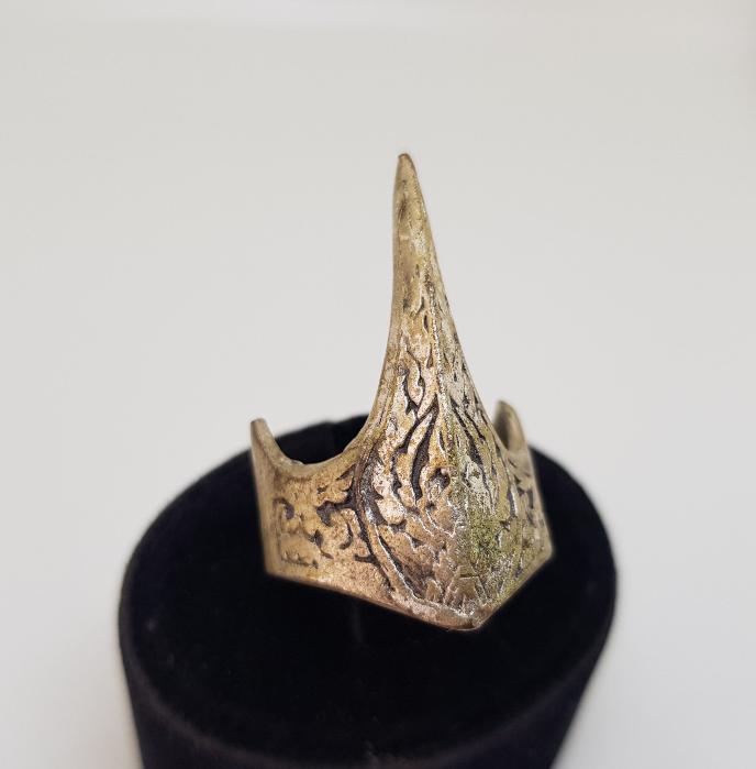 İKİ ADET METALCİ MOTORCU YÜZÜĞÜ