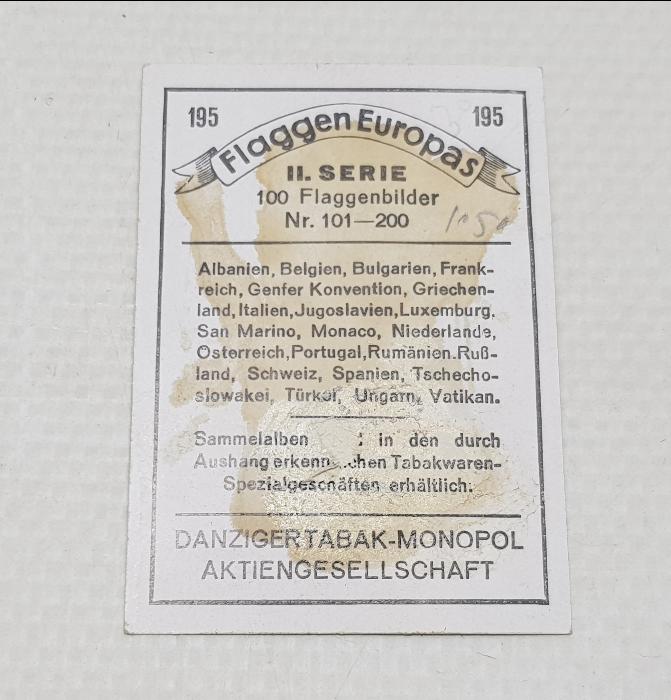 OSMANLI DENİZ KUVVETLERİ ARMALI ÇİKOLATA KARTI