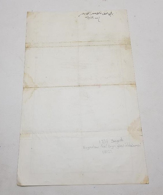 OSMANLI DÖNEMİ ÇOK NADİR KAYMAKAMLIK BERATI 