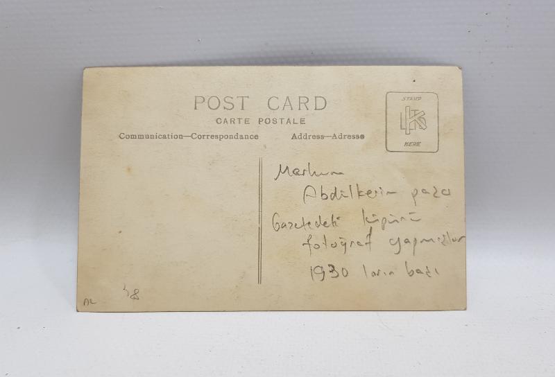 OSMANLICA KARTPOSTAL: MERHUM ABDULKERİM PAŞA