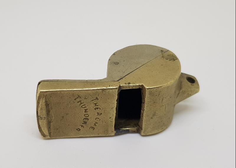 1. DÜNYA SAVAŞI THE ACME THUNDERER YAZILI ASKER SİPER DÜDÜĞÜ