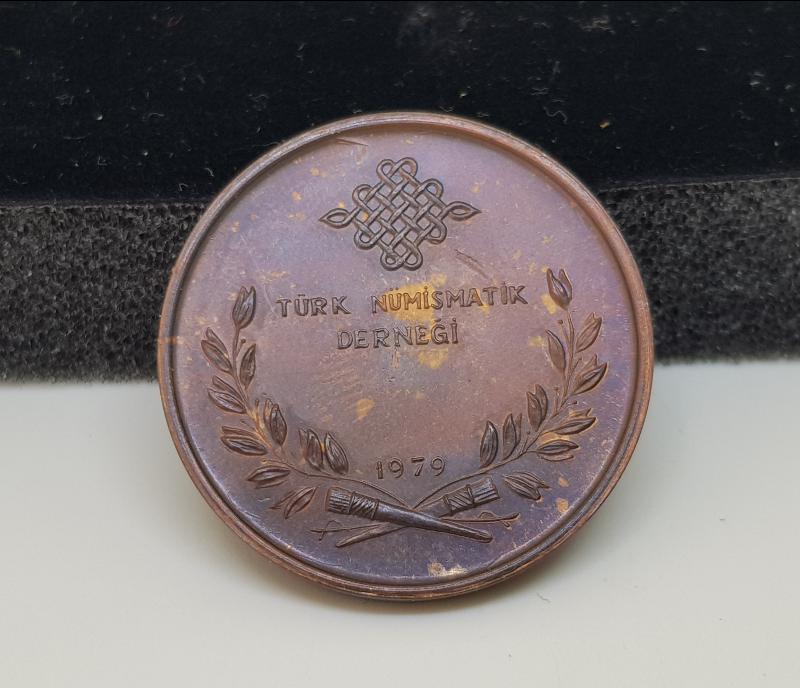 1979 TÜRK NÜMİSMATİK DERNEĞİ HALİL EDHEM ELDEM MADALYA