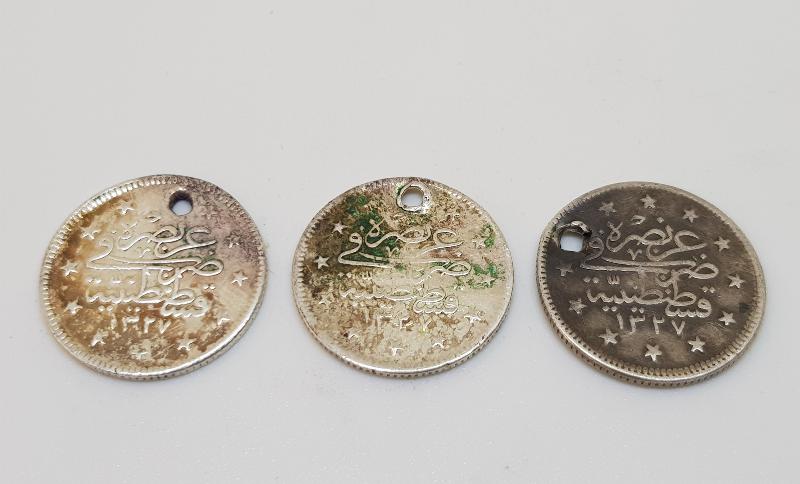 OSMANLI DÖNEMİ GÜMÜŞ 2 KURUŞ LOTU