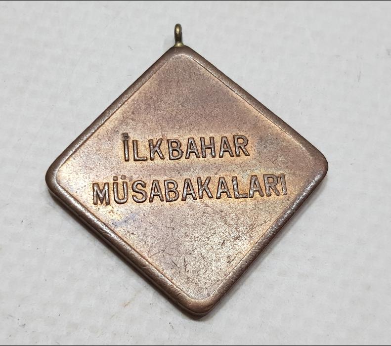 1930'LARDAN İSTANBUL AJANLIĞI İLKBAHAR MÜSABAKALARI MADALYASI 