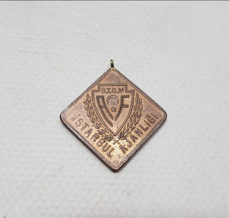 1930'LARDAN İSTANBUL AJANLIĞI İLKBAHAR MÜSABAKALARI MADALYASI 