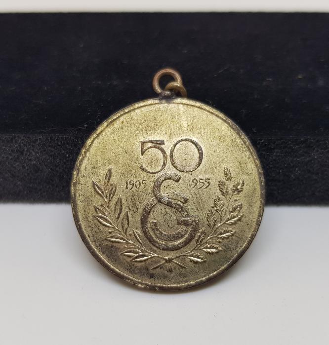 1955 GALATASARAY 50. YIL MADALYASI - ÇOK NADİR