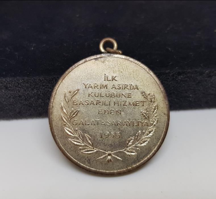 1955 GALATASARAY 50. YIL MADALYASI - ÇOK NADİR