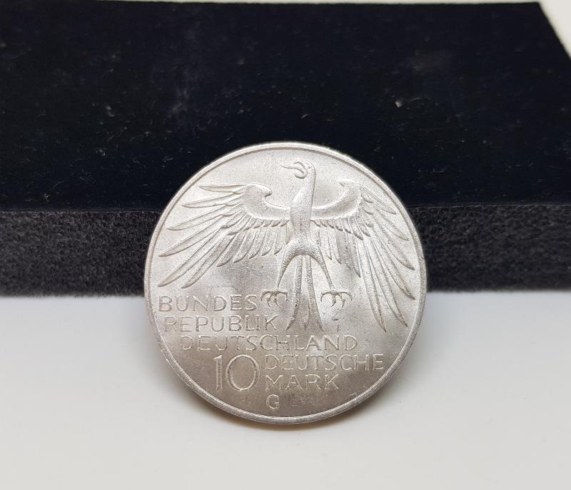 1972 MÜNİH OLİMPİYATLARI GÜMÜŞ 10 MARK HATIRA PARA