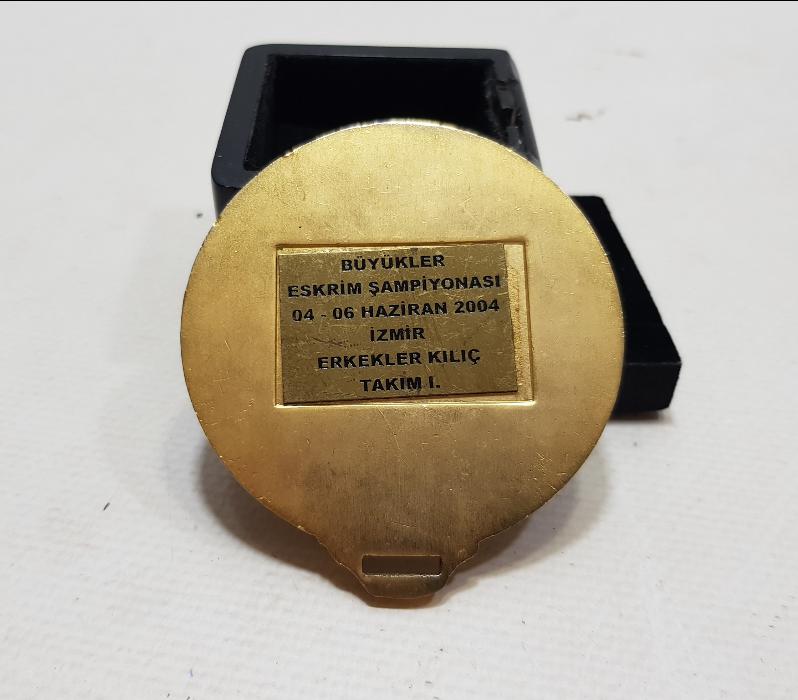2004 TÜRKİYE ESKRİM ŞAMPİYONASI 1.LİK MADALYASI