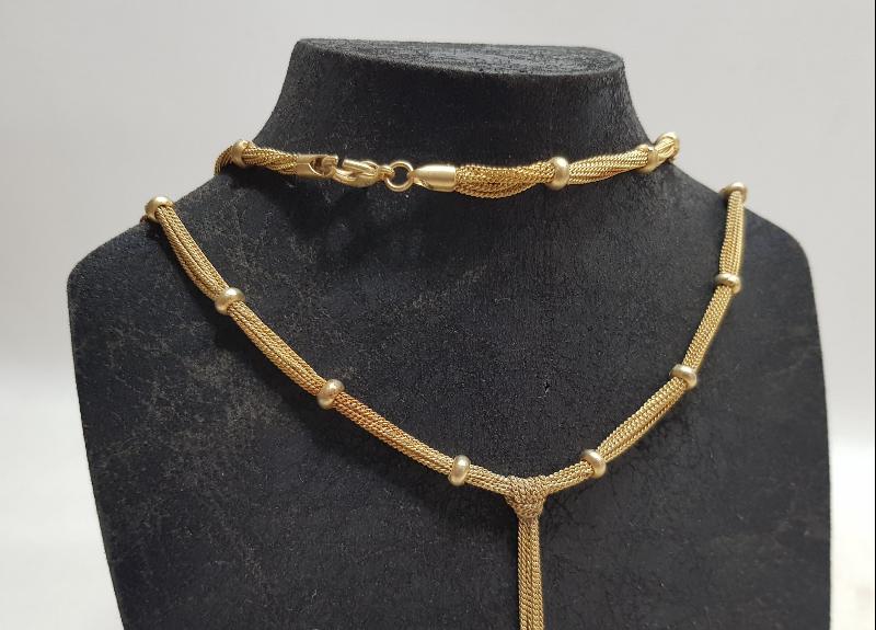 ANTİKA ALTIN KAPLAMA GERDANLIK