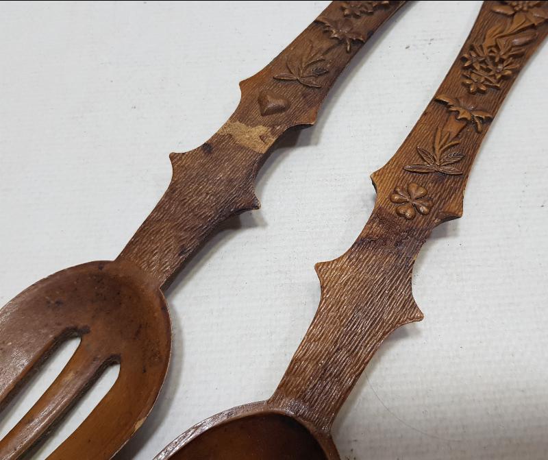 ANTİKA EL YAPIMI ÇATAL KAŞIK TAKIMI
