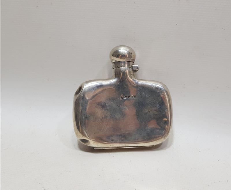 ANTİKA GÜMÜŞ CEP MATARASI