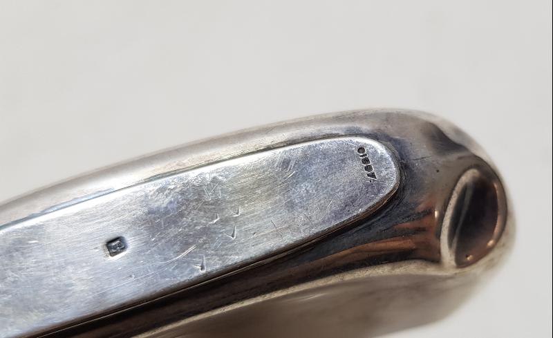 ANTİKA GÜMÜŞ CEP MATARASI