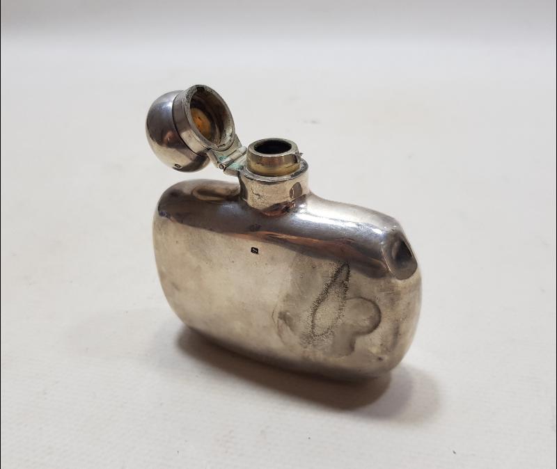 ANTİKA GÜMÜŞ CEP MATARASI