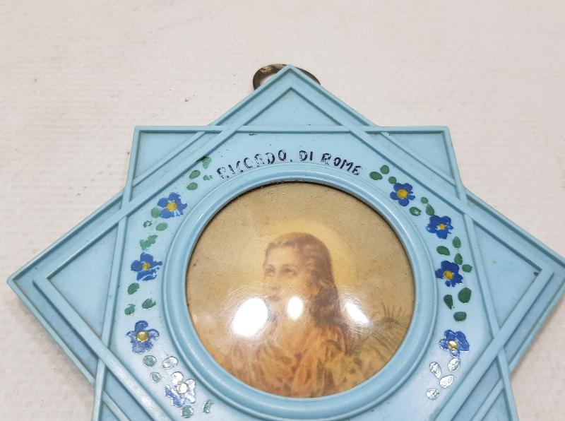 ANTİKA HIRİSTİYAN DUVAR İKONASI