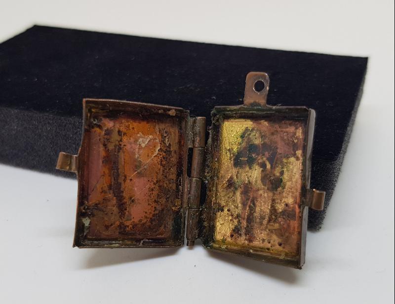 ANTİKA HIRİSTİYAN İKONİK KOLYE UCU