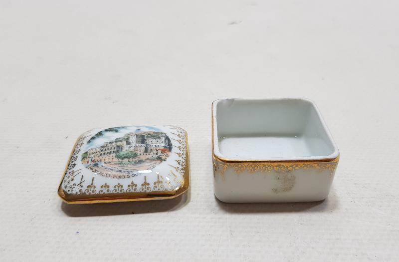 ANTİKA LIMOGES PORSELEN MÜCEVHER KUTUSU